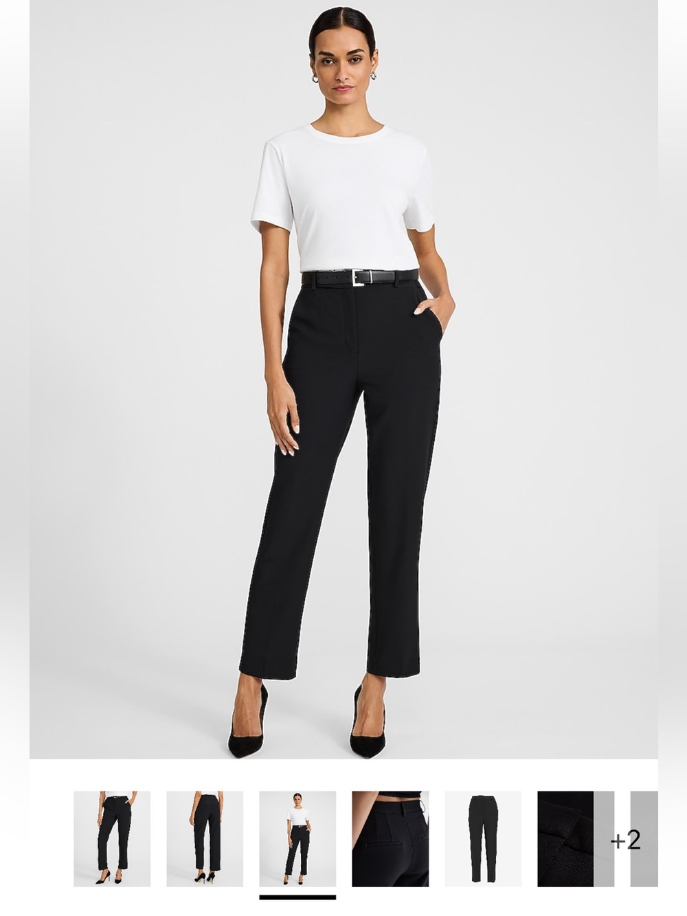 Express Editor Straight Ankle Pants